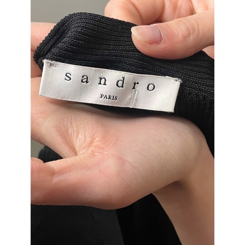 SANDRO Shirley One Shoulder LBD - Picture 7 of 7